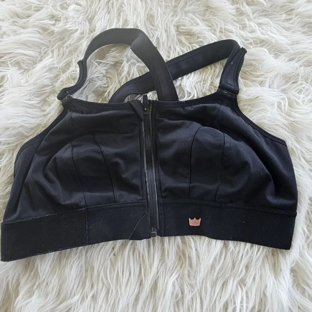 Shefit Black High Impact Ultimate Aports Bra 2Luxe